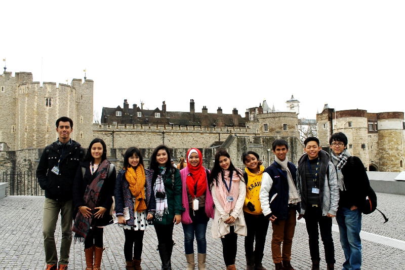Pesona Landmark Kota London Pukau Delegasi Djarum Foundation